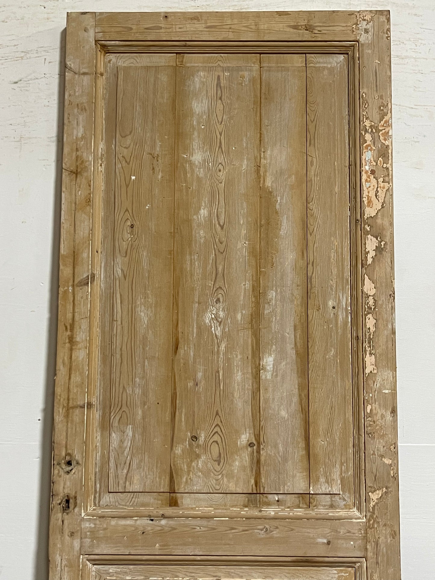 Antique French panel door (96.75x33.25) K805
