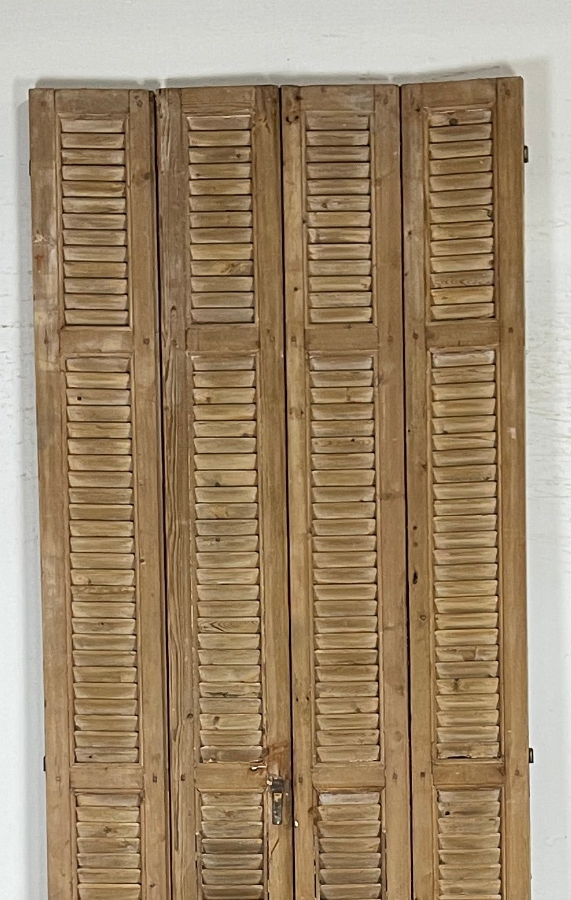 Antique French Shutters 4 piece (116x41) P998