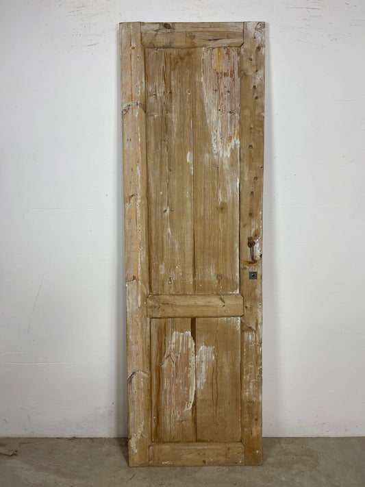 Antique French Panel Door   (80.25x25.25)   O298