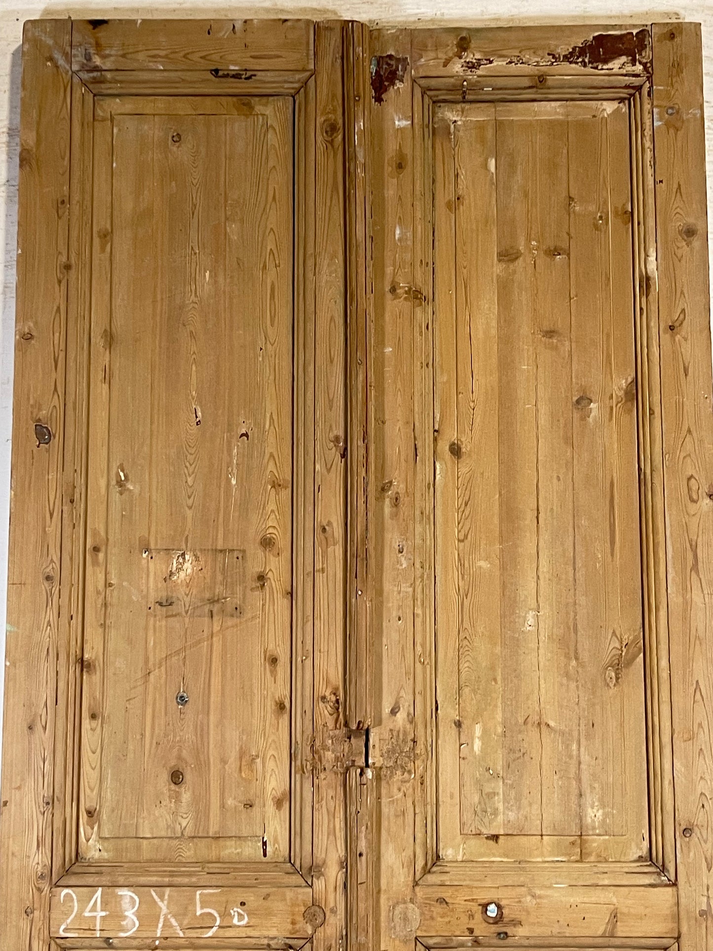Antique French panel Doors (95.5x39.25) K739