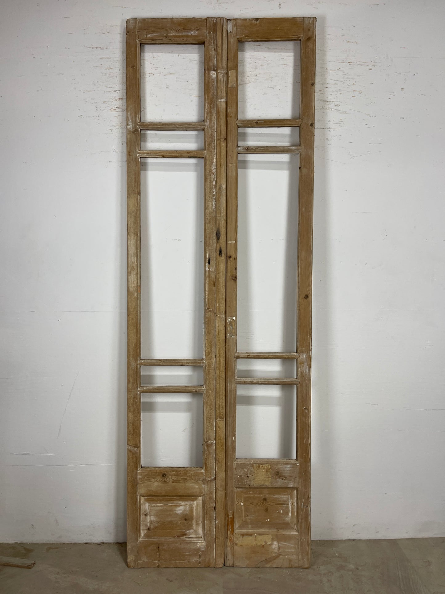 Antique French panel doors with Glass (102x34.25) O301