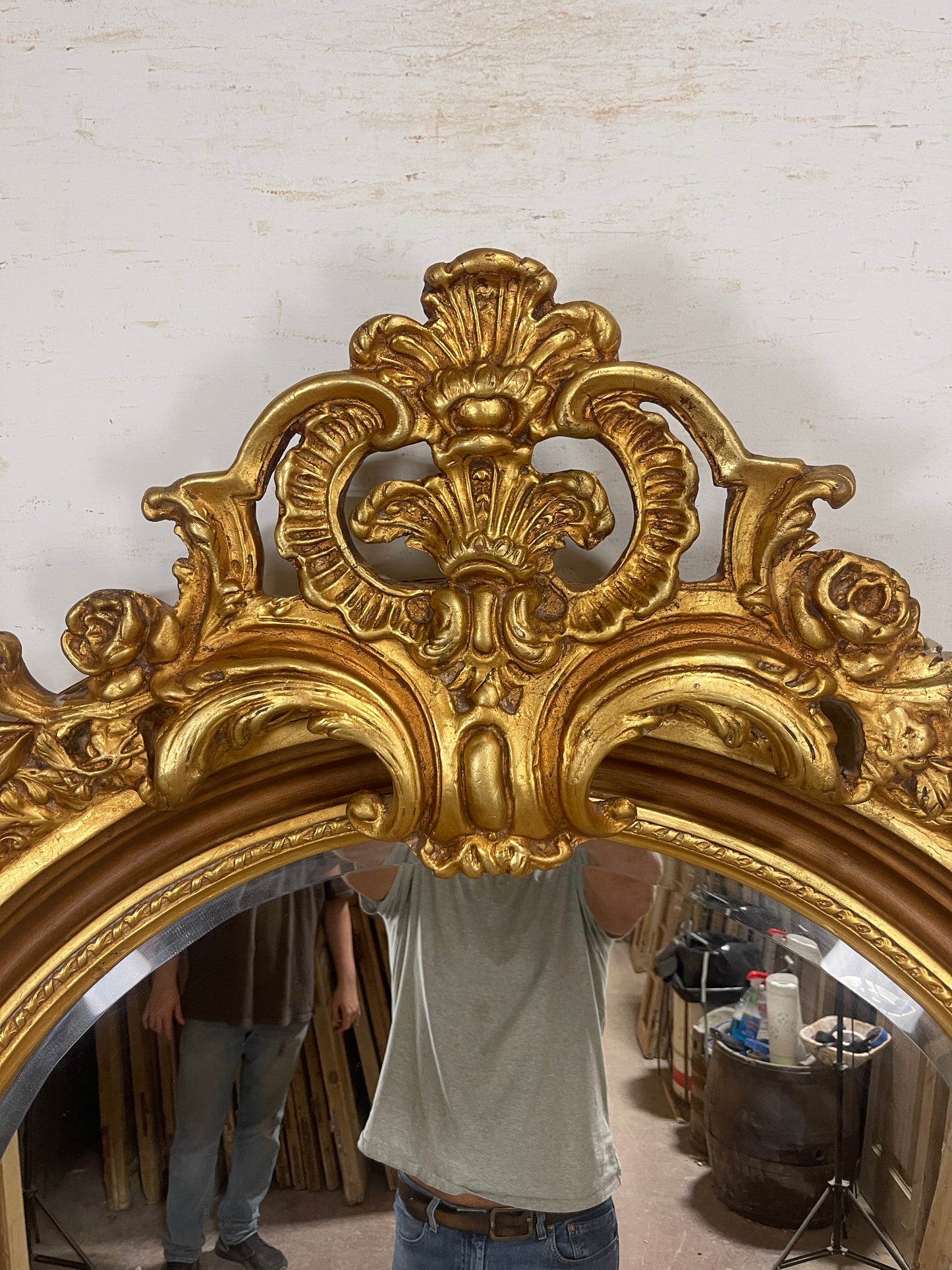 French inspired mirror (85 x43)  MP2