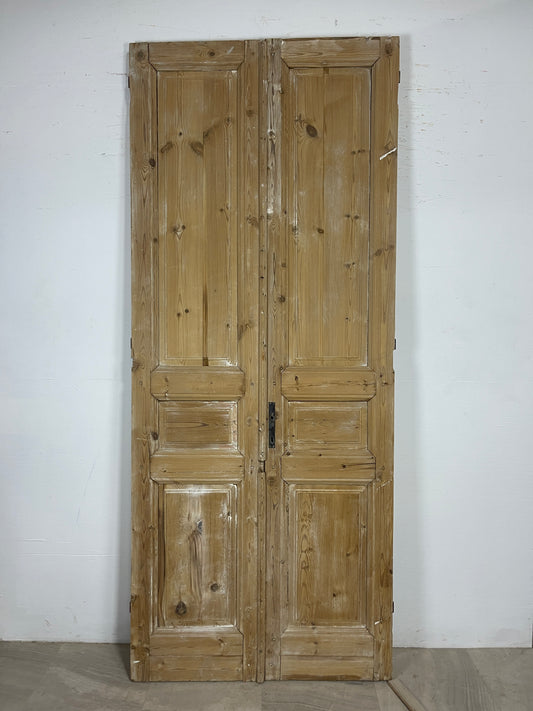 Antique French panel Doors (101.5x41.25) O162