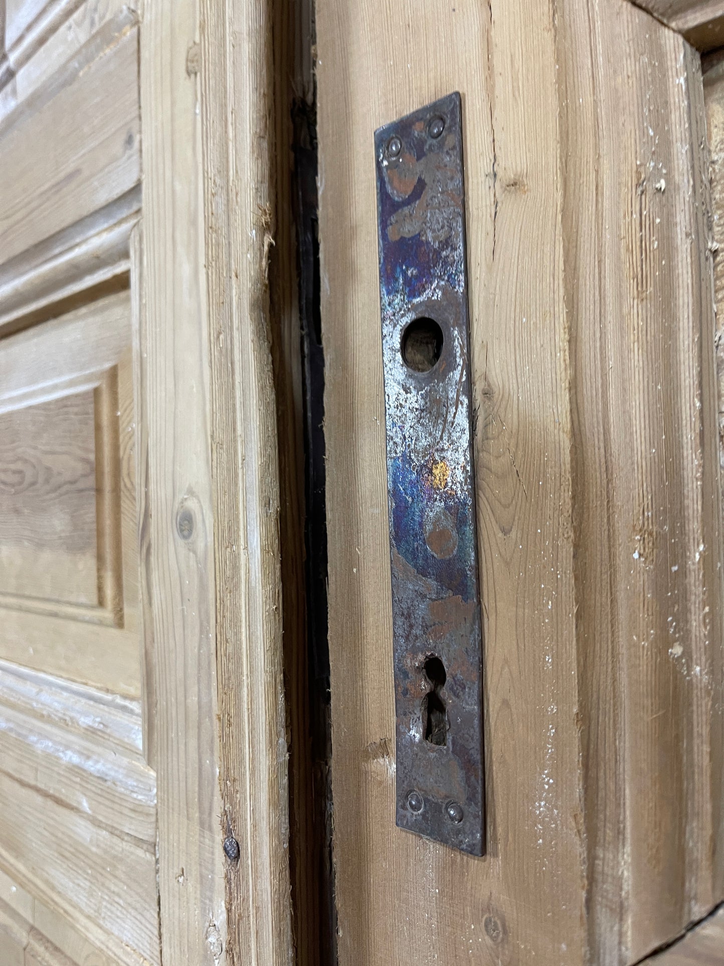 Antique French panel Doors  (96 x 38.25) O133