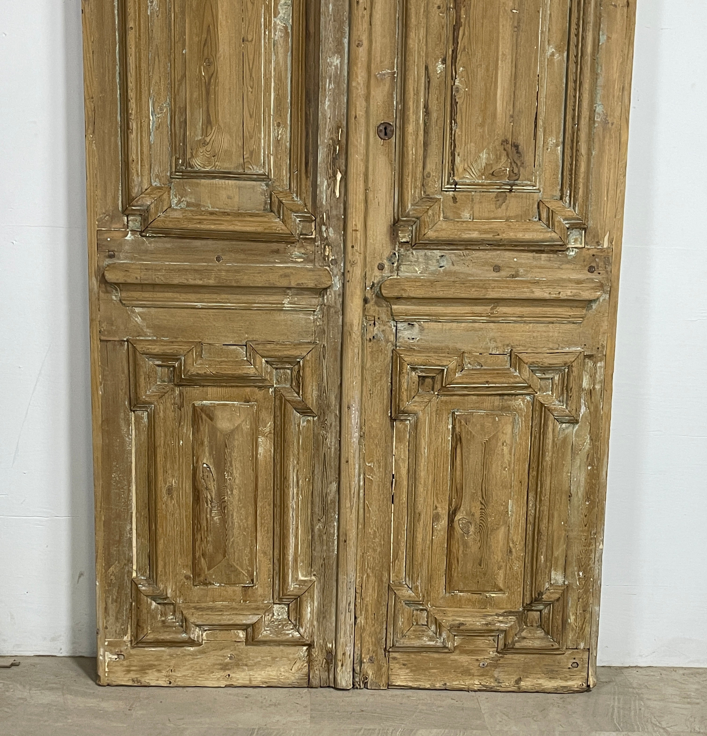 Antique French panel doors with Carvings (114 x 54) P45