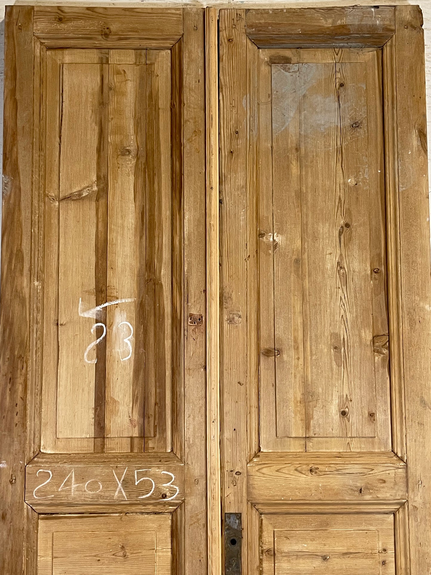 Antique French panel Doors (94.75x41.5) K724