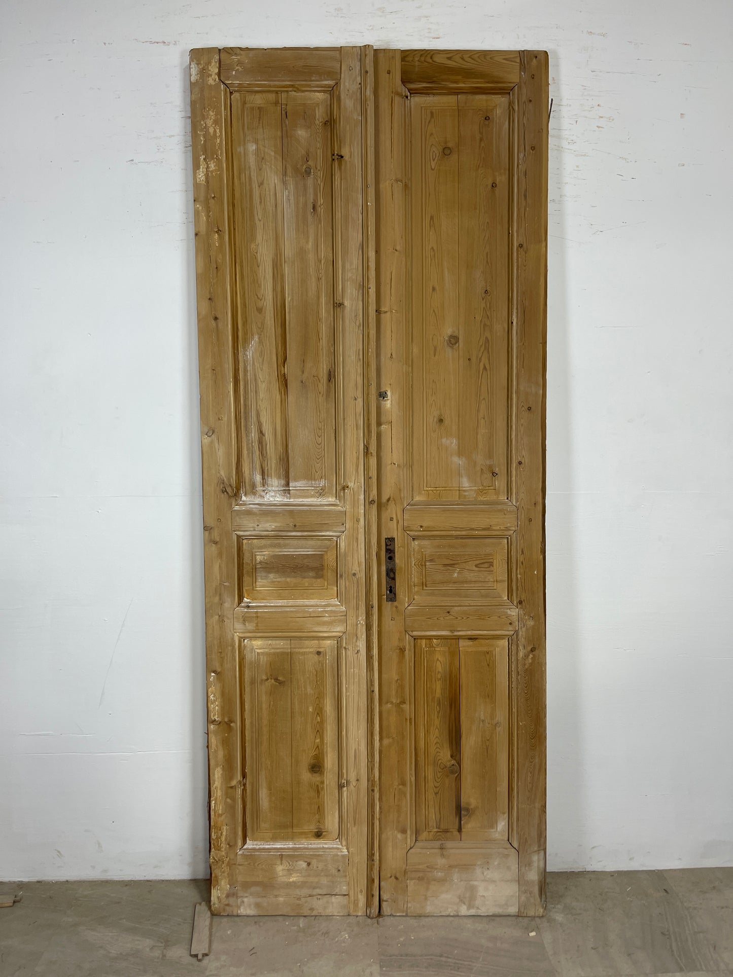 Antique French panel Doors  (96 x 38.25) O133