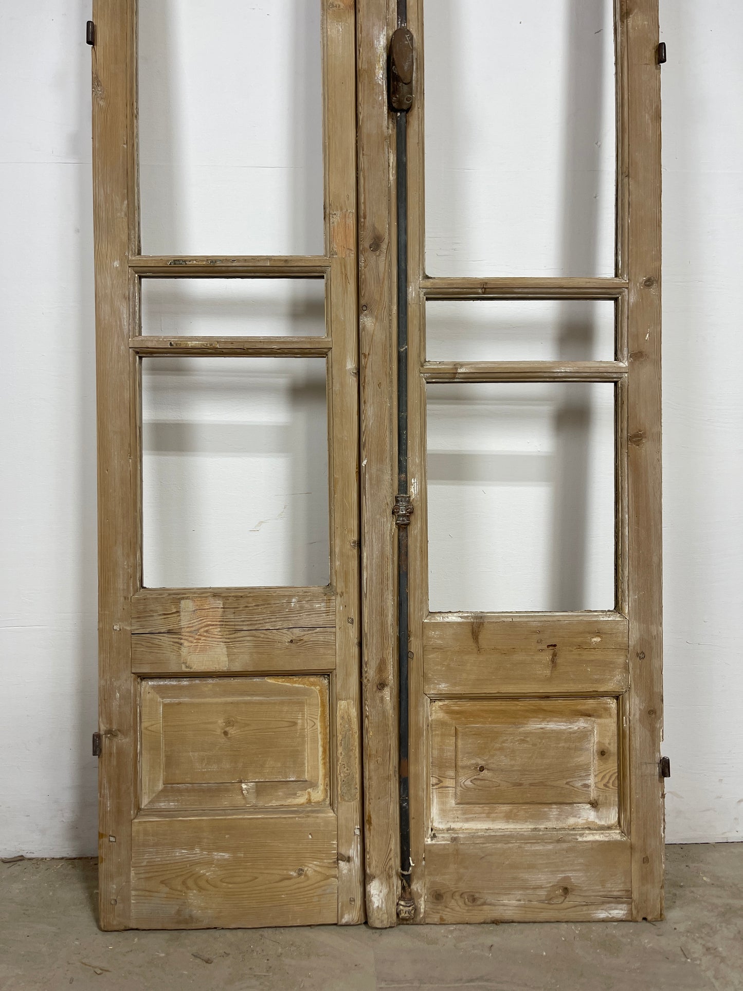 Antique French panel doors with Glass (102x34.25) O301