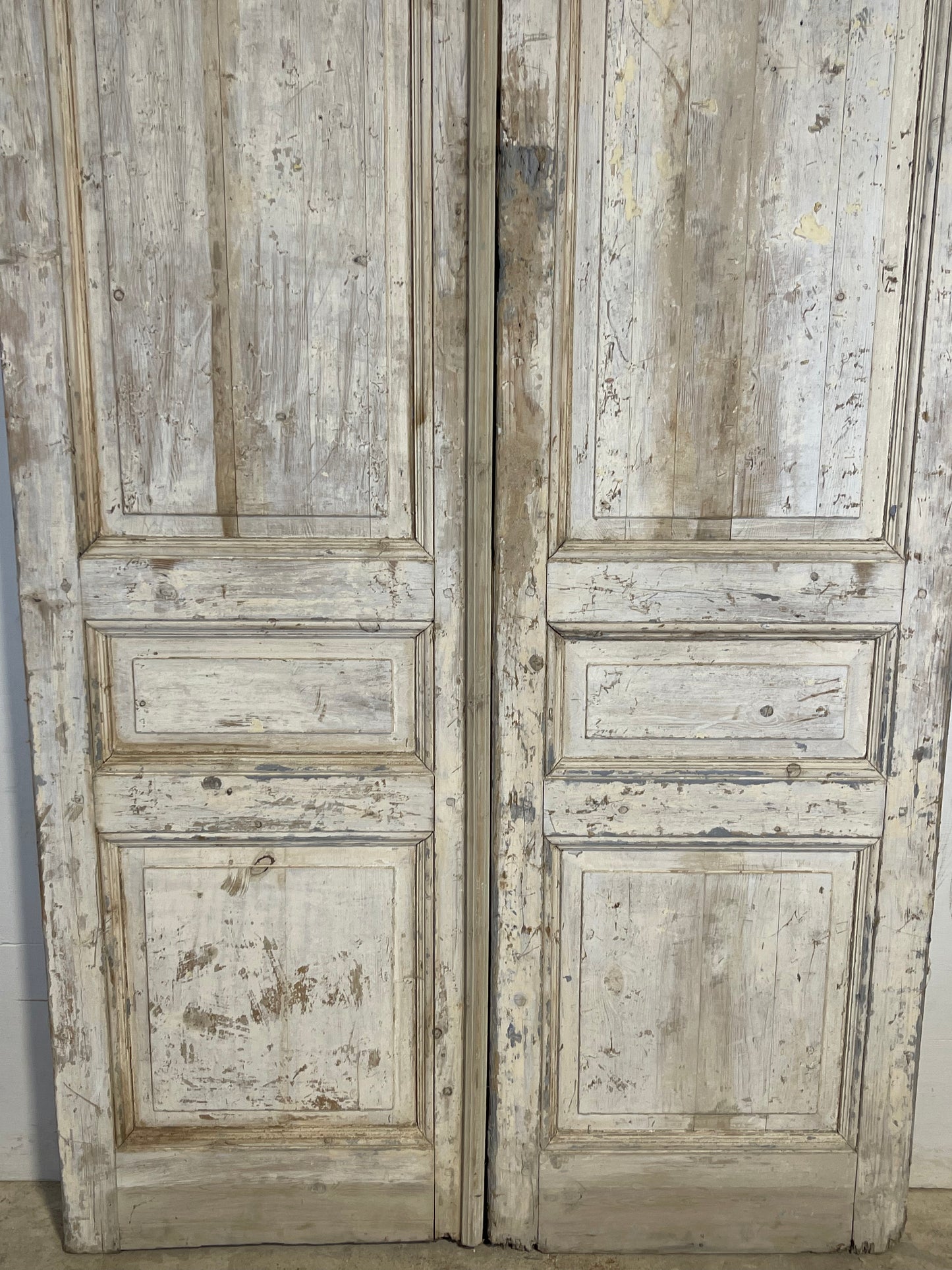 Antique French panel Doors (94.25x49.25) K370