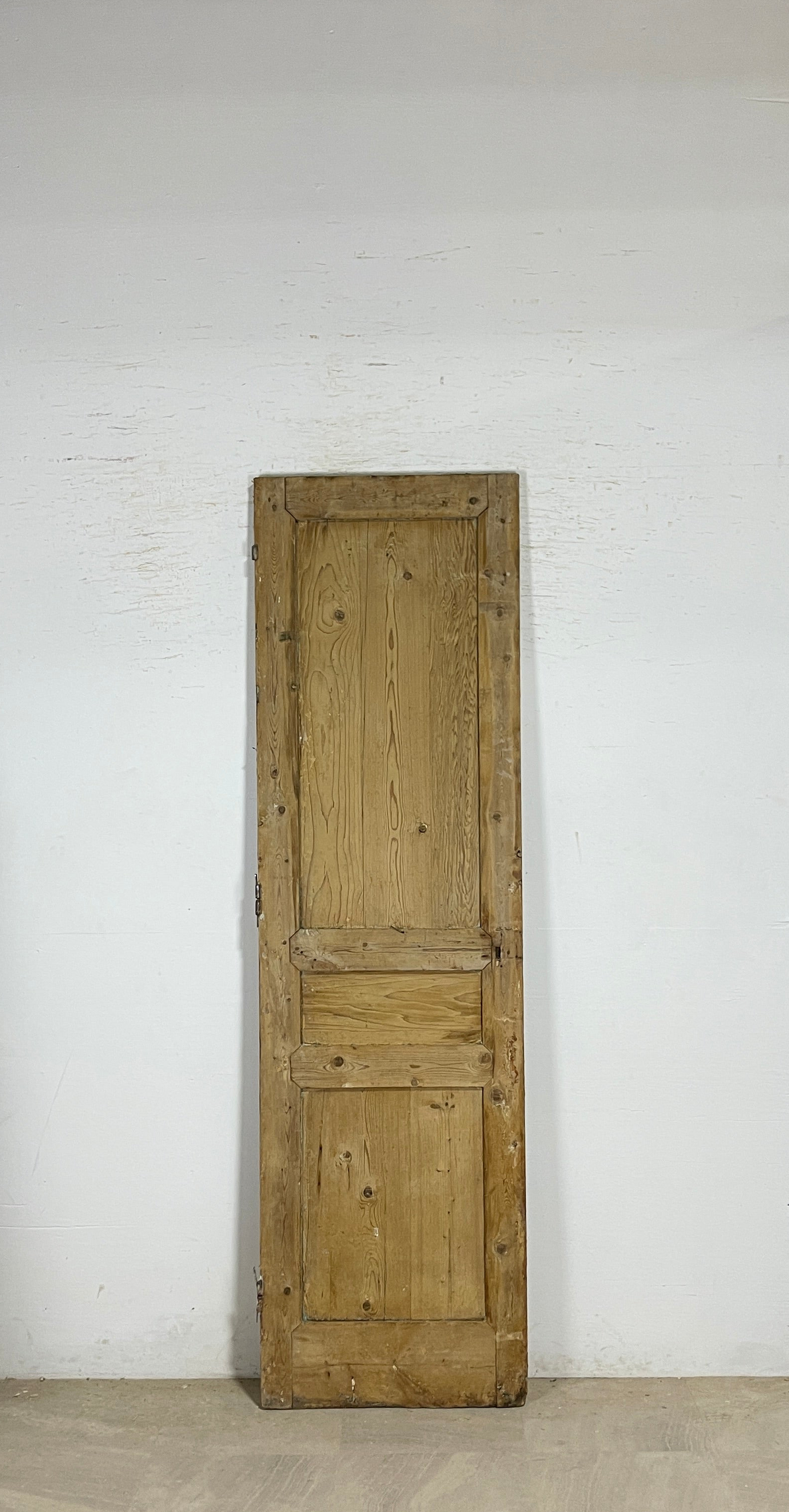 Antique French panel single door wood (95x27.5) P211