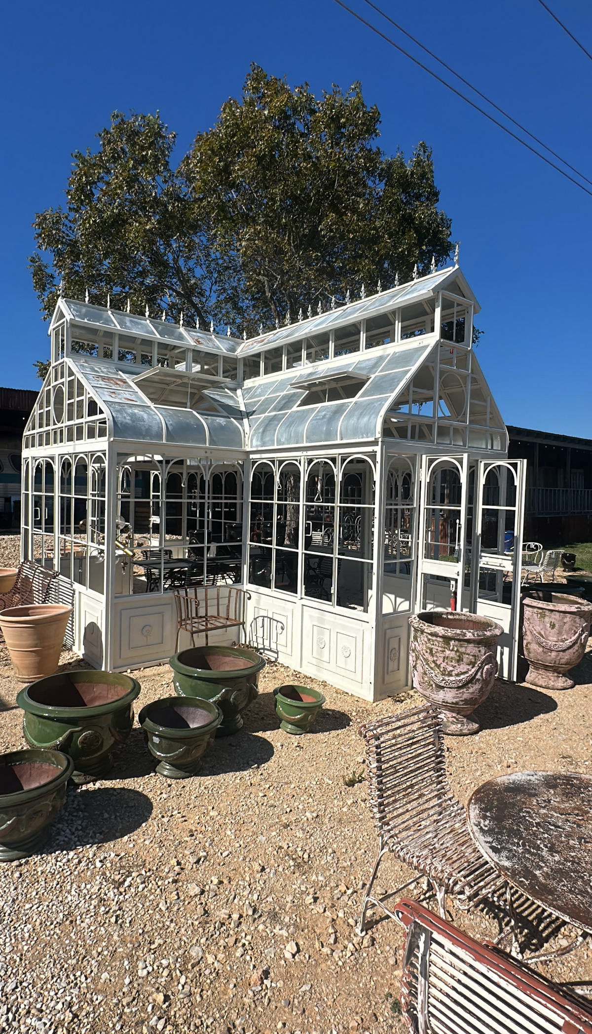 Fabulous French vintage inspired Greenhouse Large