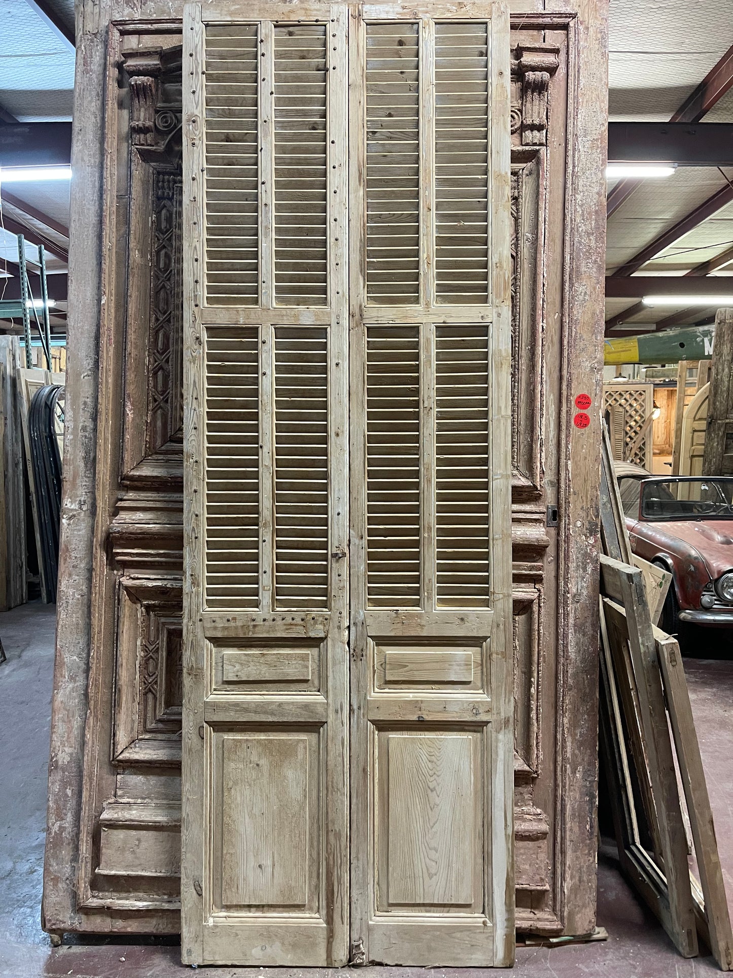 Antique French Shutters (116.25x40) J058