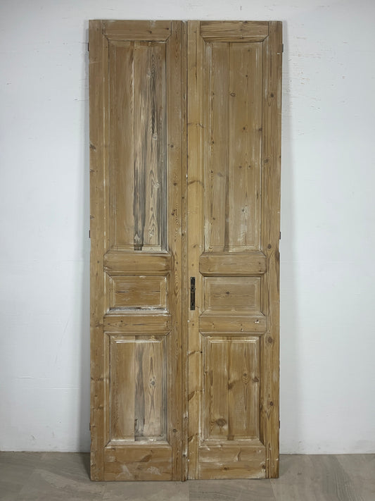 Antique French panel Doors (101.5x41.5) O161