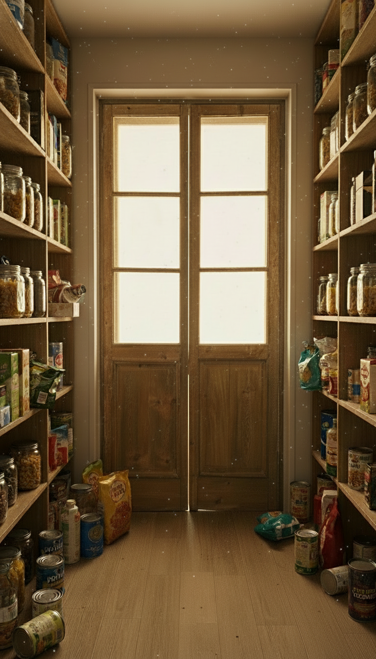 Antique French panel doors with Glass (96x41) P159