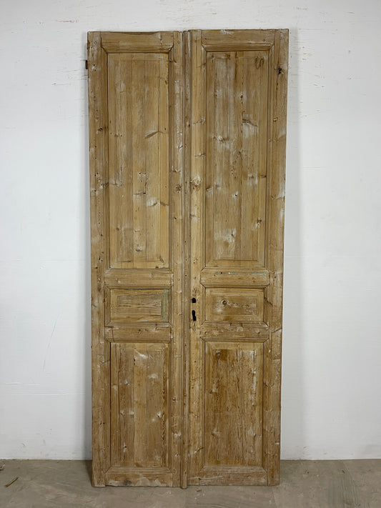 Antique French panel Doors (93.5 x 40) O138