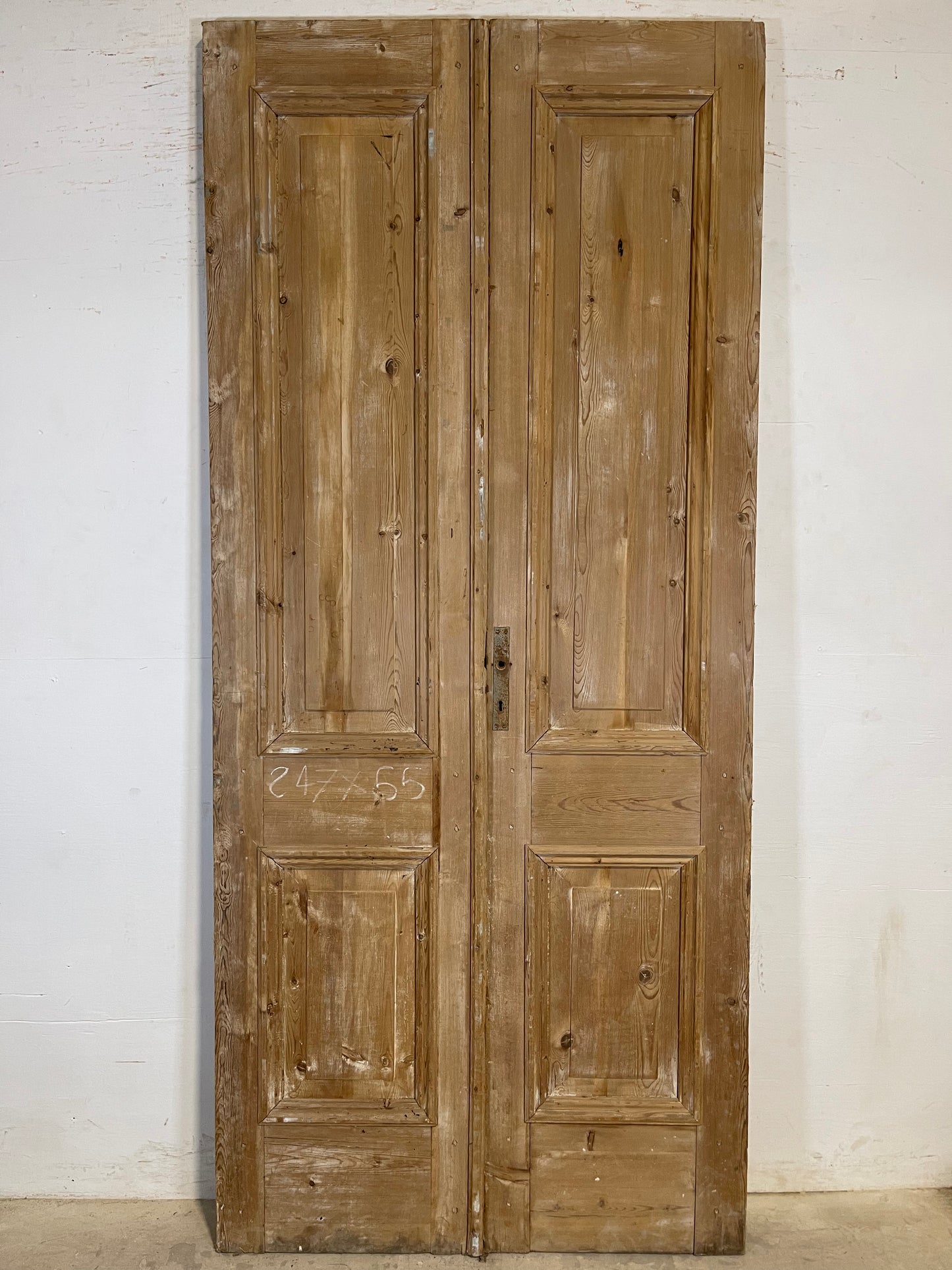 Antique French panel Doors (97.25x43) K624