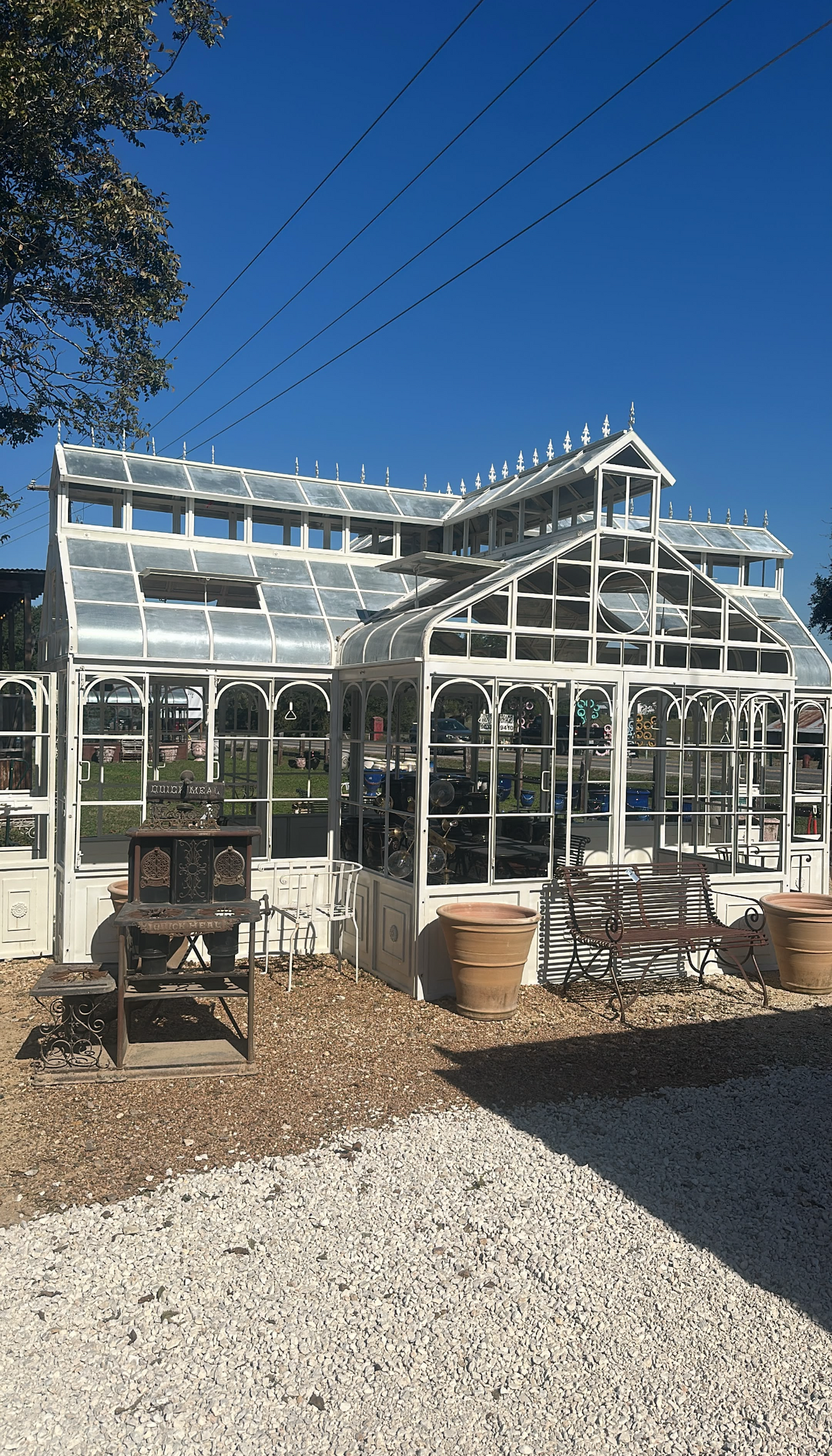 Fabulous French vintage inspired Greenhouse Large
