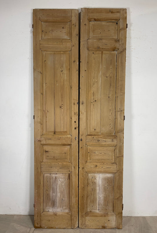 Antique French panel Doors (108x44) O165