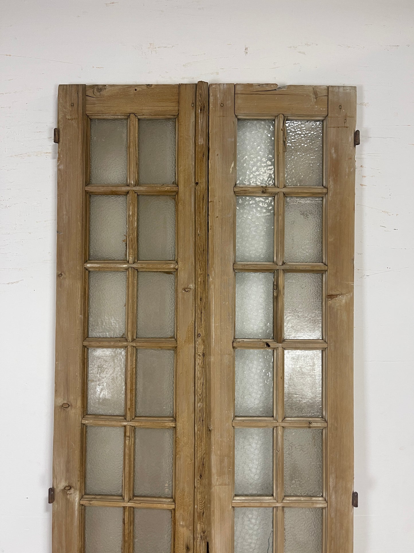 Antique French panel doors with Glass (100 x 35) O105