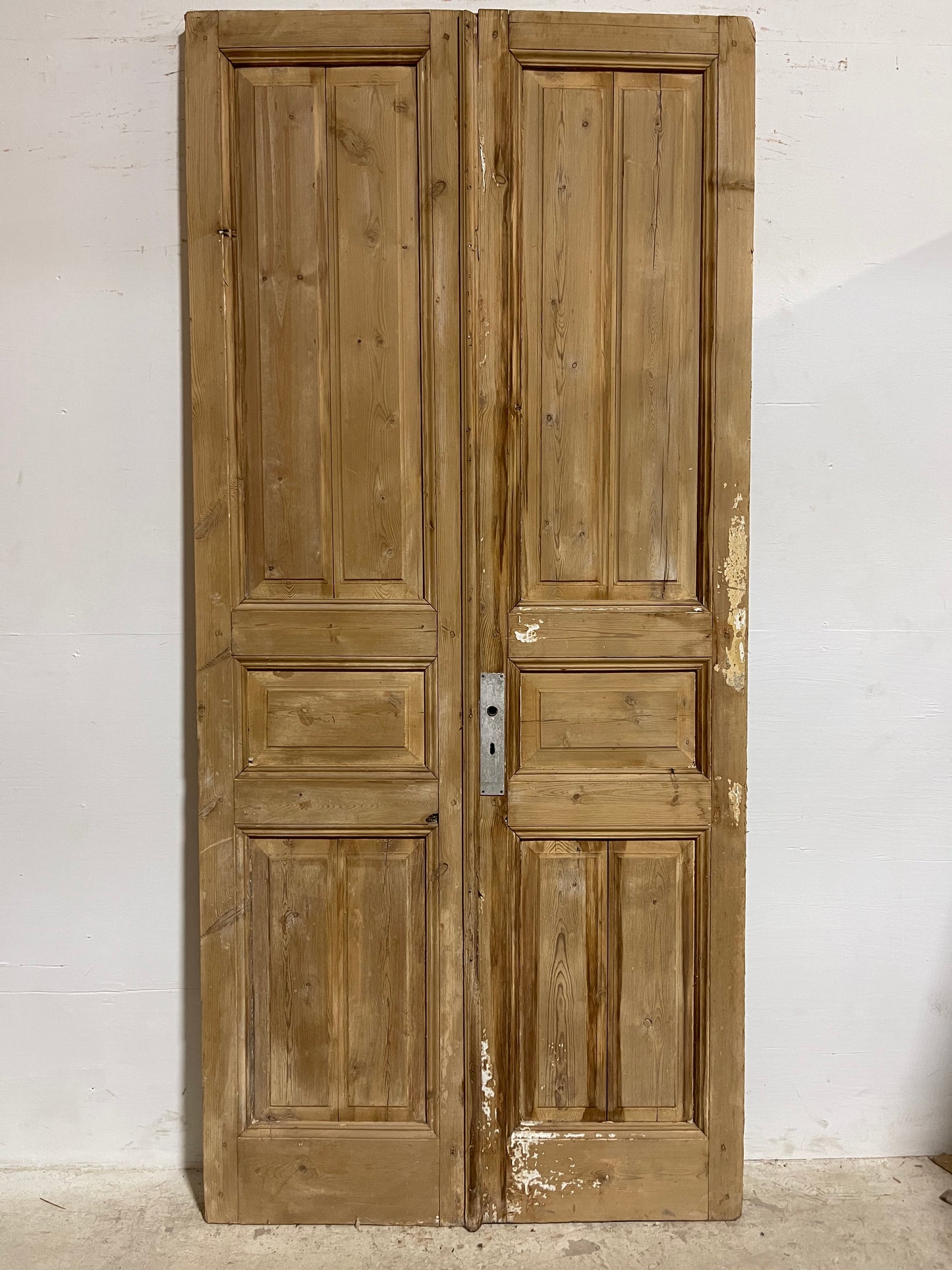 Antique French panel Doors (96.75x44.75) J622