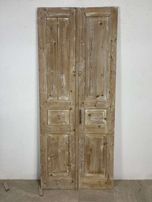 Antique French panel Doors (93 x 38.5) O130