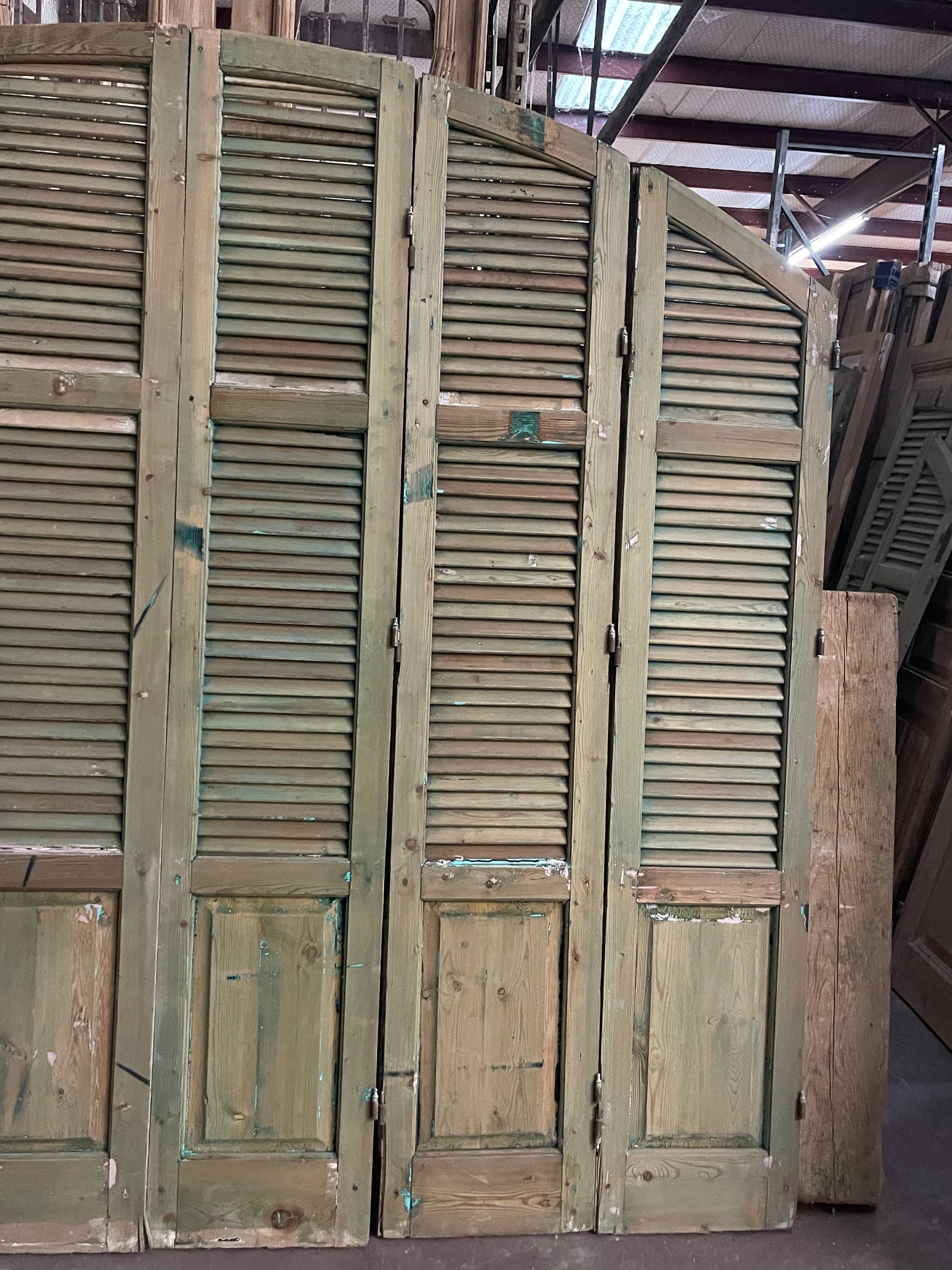 Antique French Shutters (92.25x103) J050
