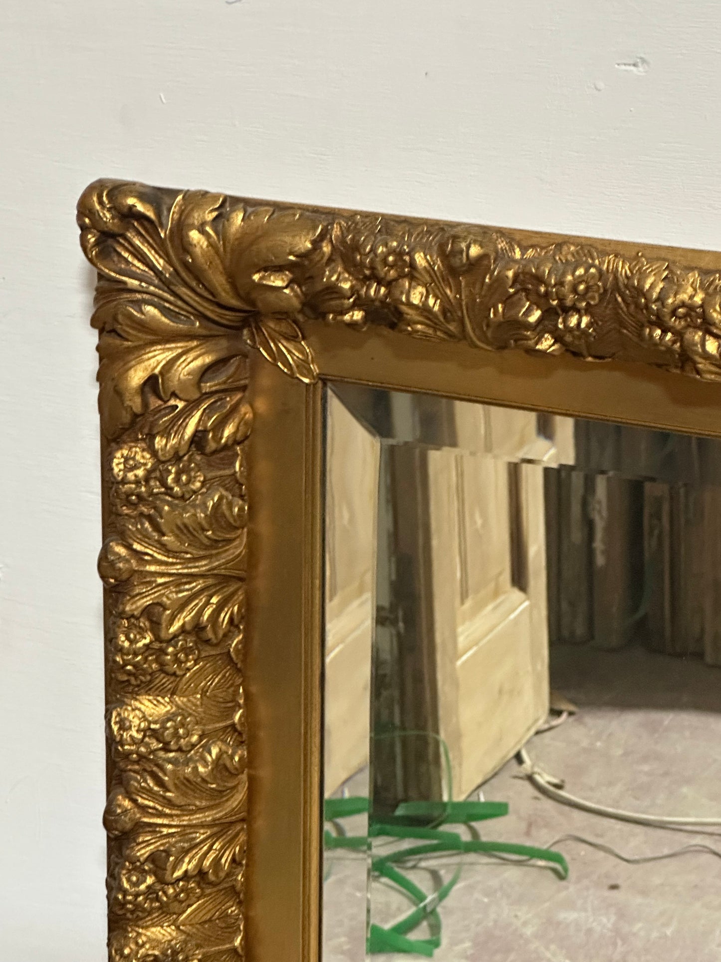 Gold Leaf Mirror  (44x58) A132