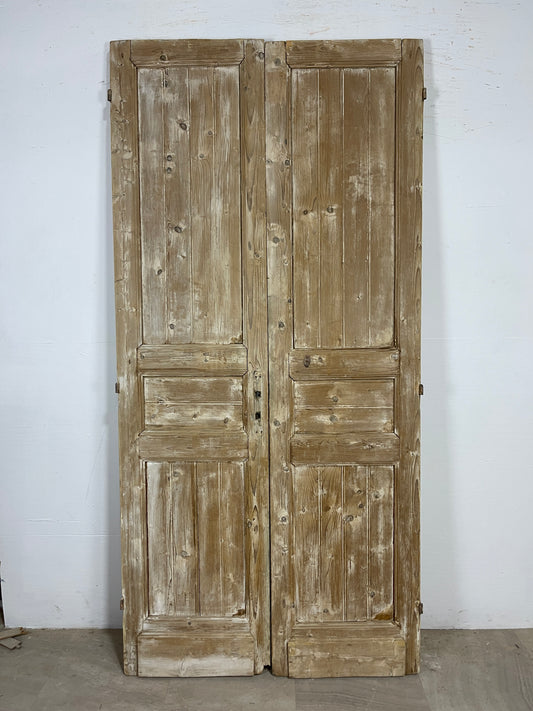 Antique French panel Doors (90 x 43) O123