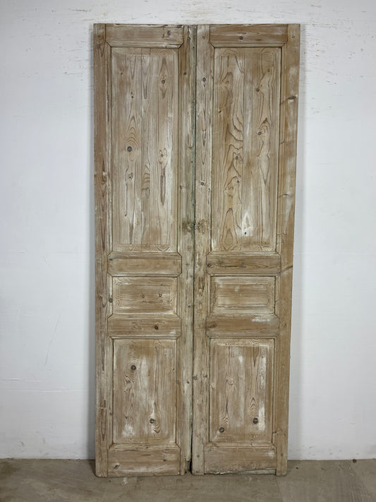 Antique French panel Doors (94x41.5) O215