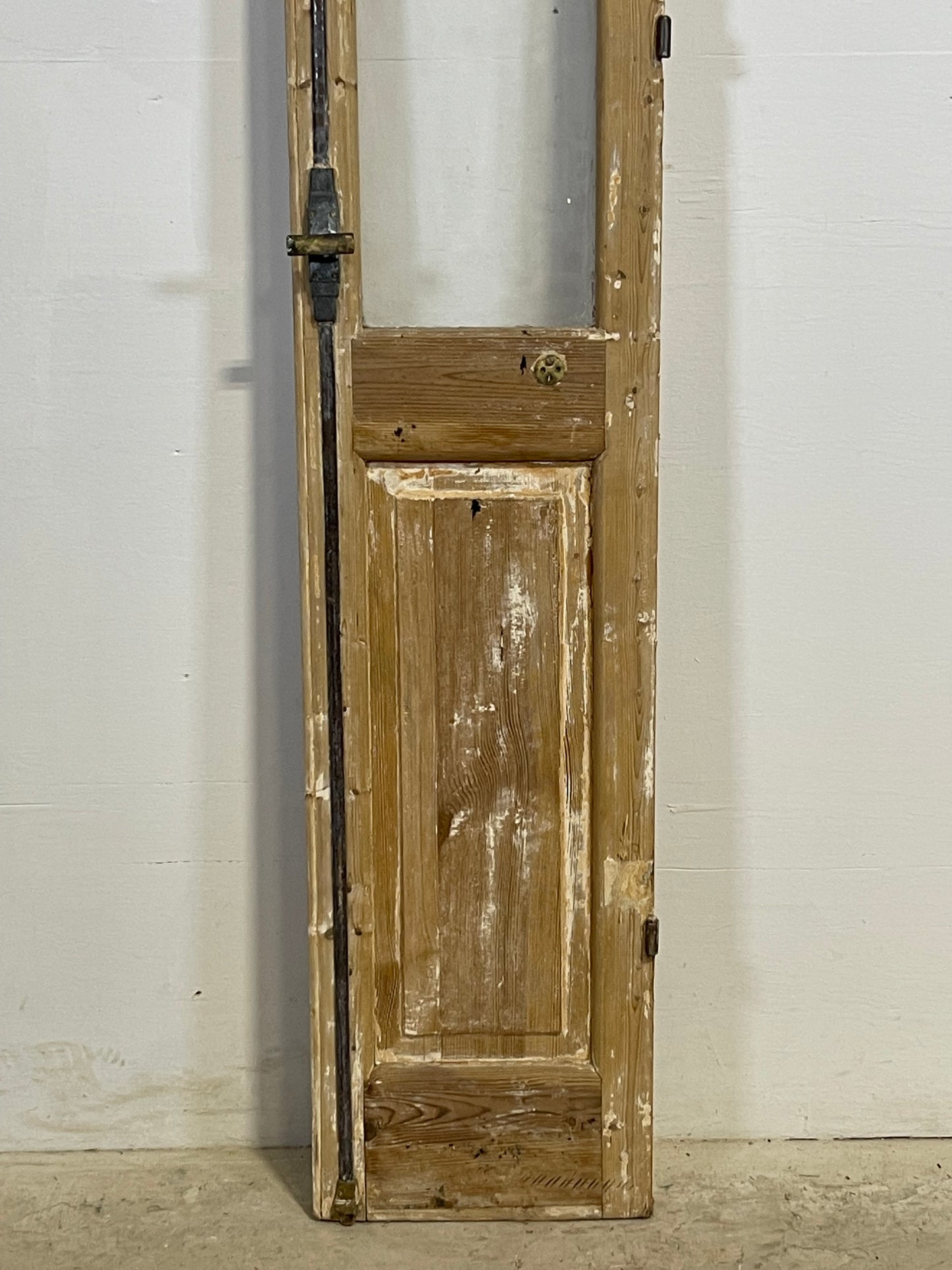 Antique French panel door (90.75x14.75) L370