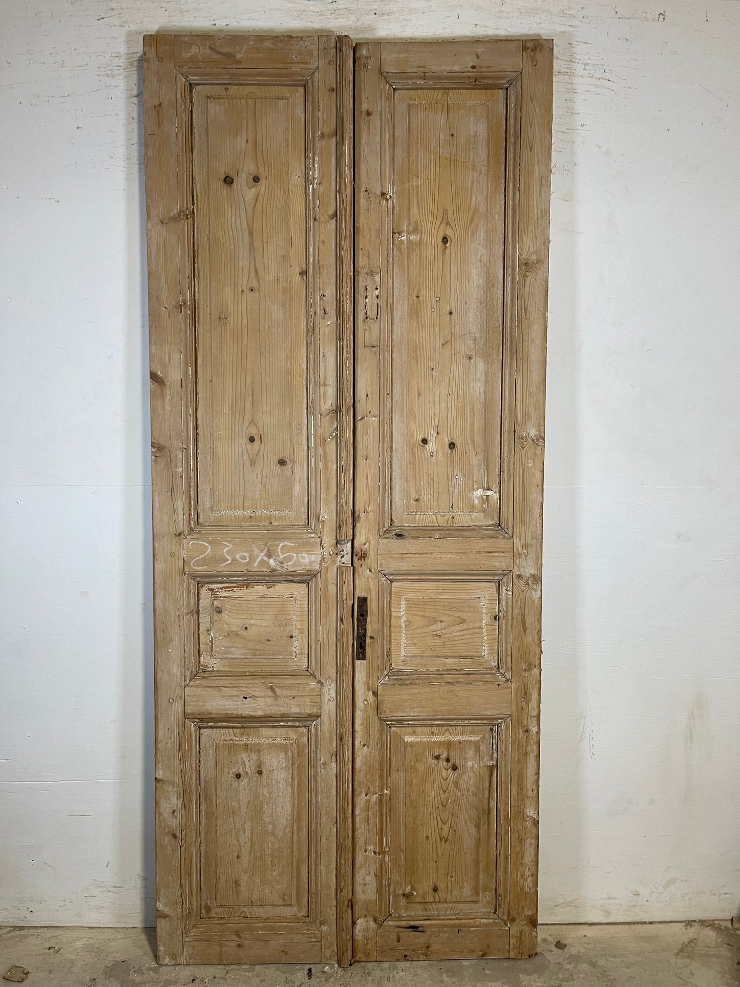 Antique French panel Doors (90.75x38.75) K711