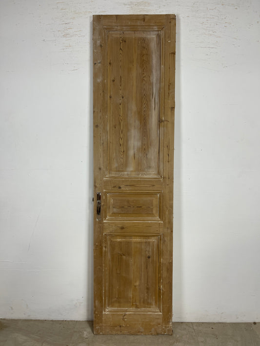 Antique French Panel Door   (91 x 23)   O221