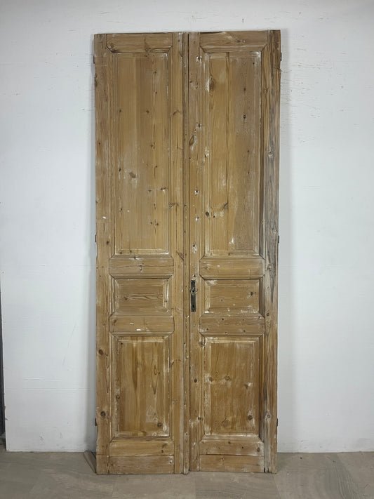 Antique French panel Doors (101.5x41.25) O196