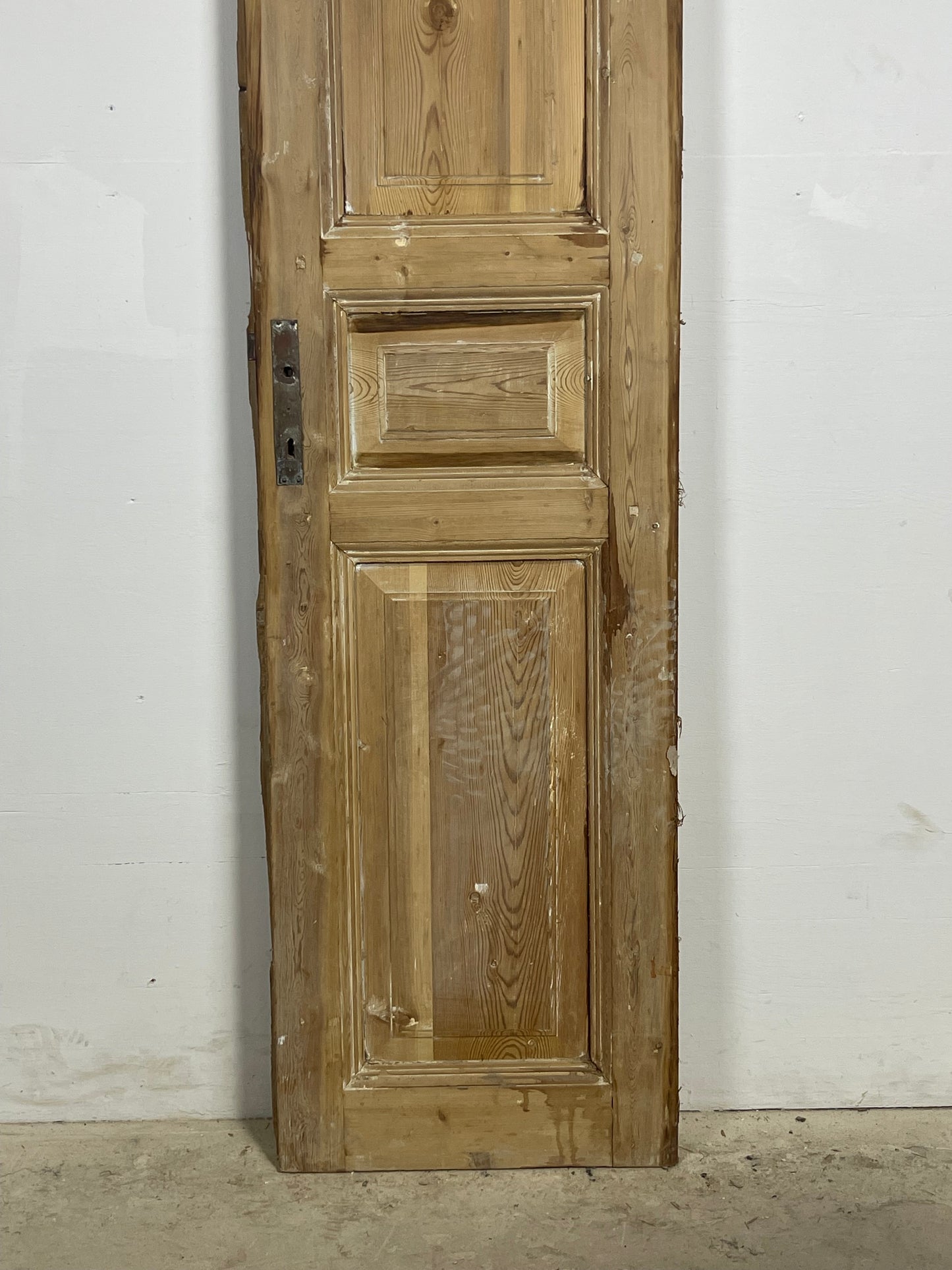 Antique French panel door (89.25x30.20) L380
