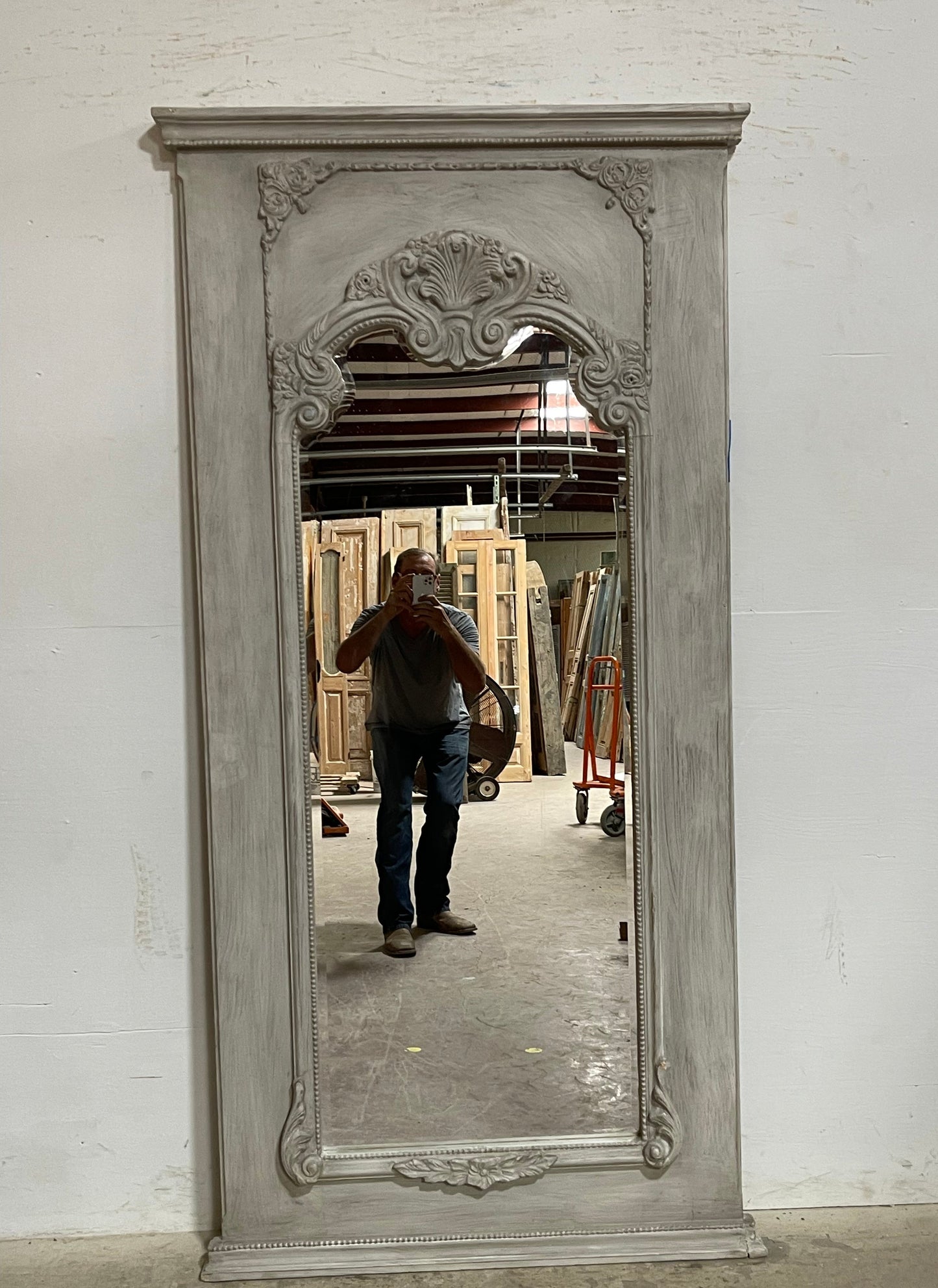 French Inspired mirror (83x40) K904