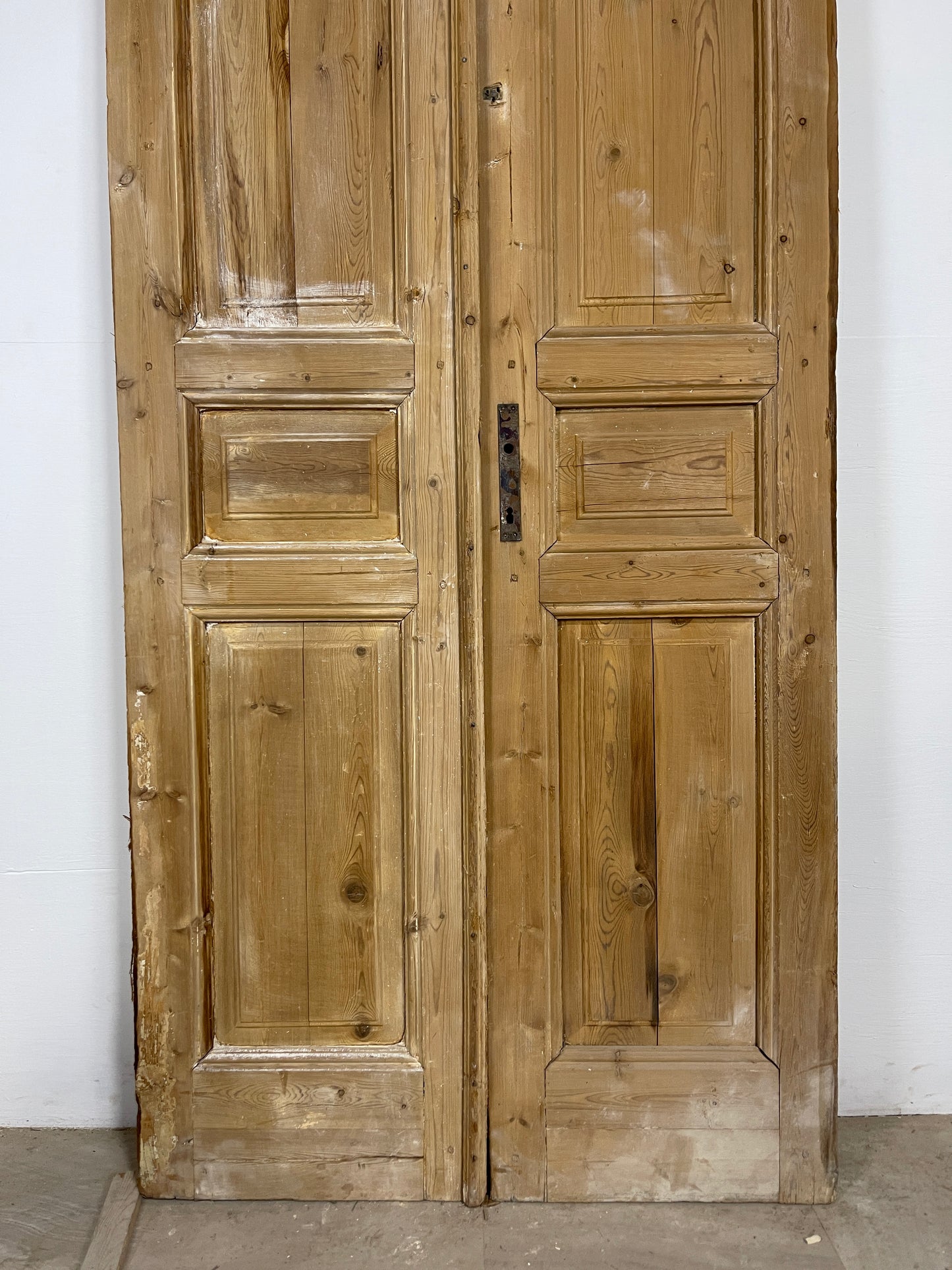 Antique French panel Doors  (96 x 38.25) O133