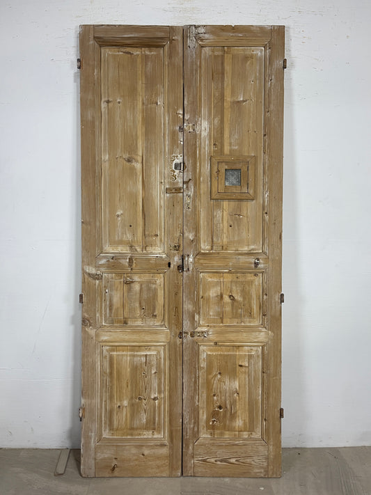 Antique French panel Doors (91x41) O197