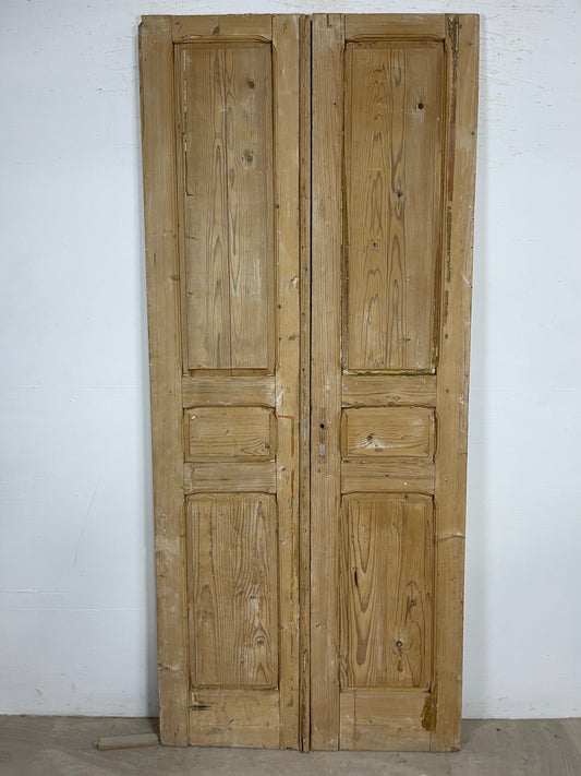 Antique French panel Doors (93.5x40.5) O204