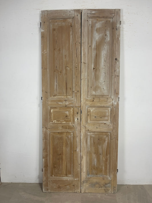 Antique French panel Doors (96x40.5) O195