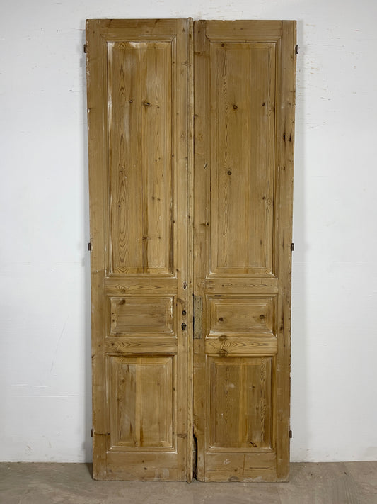 Antique French panel Doors (98 x 43.25) O141