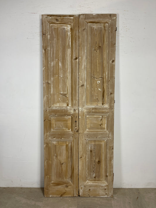 Antique French panel Doors (95.5 x 37.5) O129