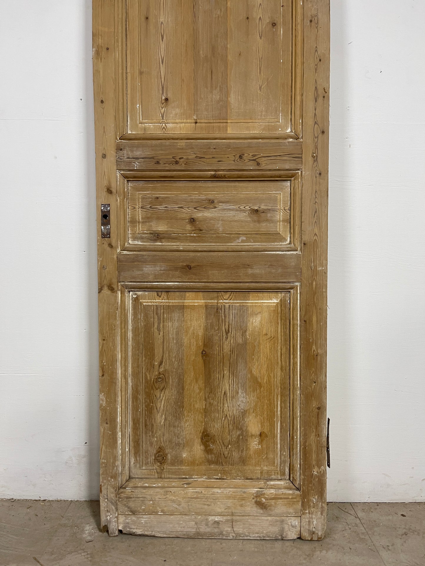 Antique French Panel Door   (98.5 x 26)  Singler door  O224