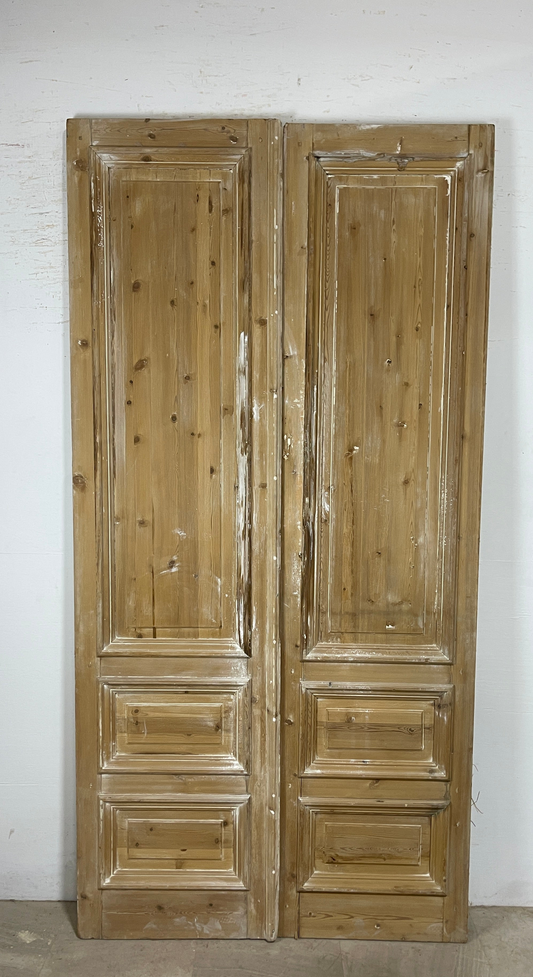 Antique French panel doors with Carvings (100 x 50) P49