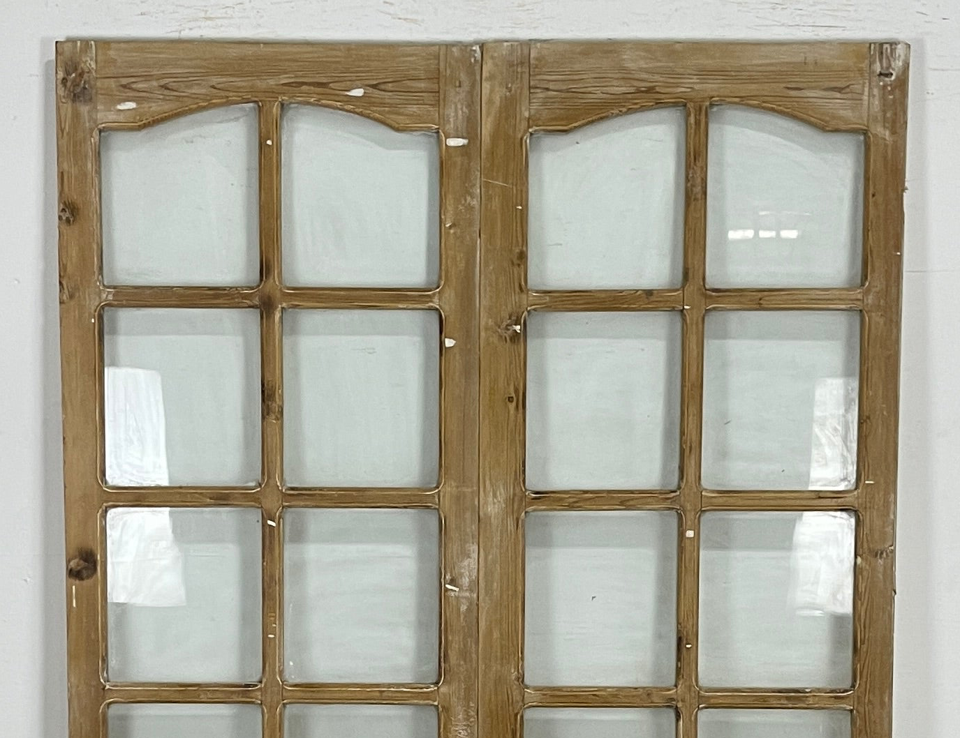 Antique French panel doors with Glass (81.5x55) P184