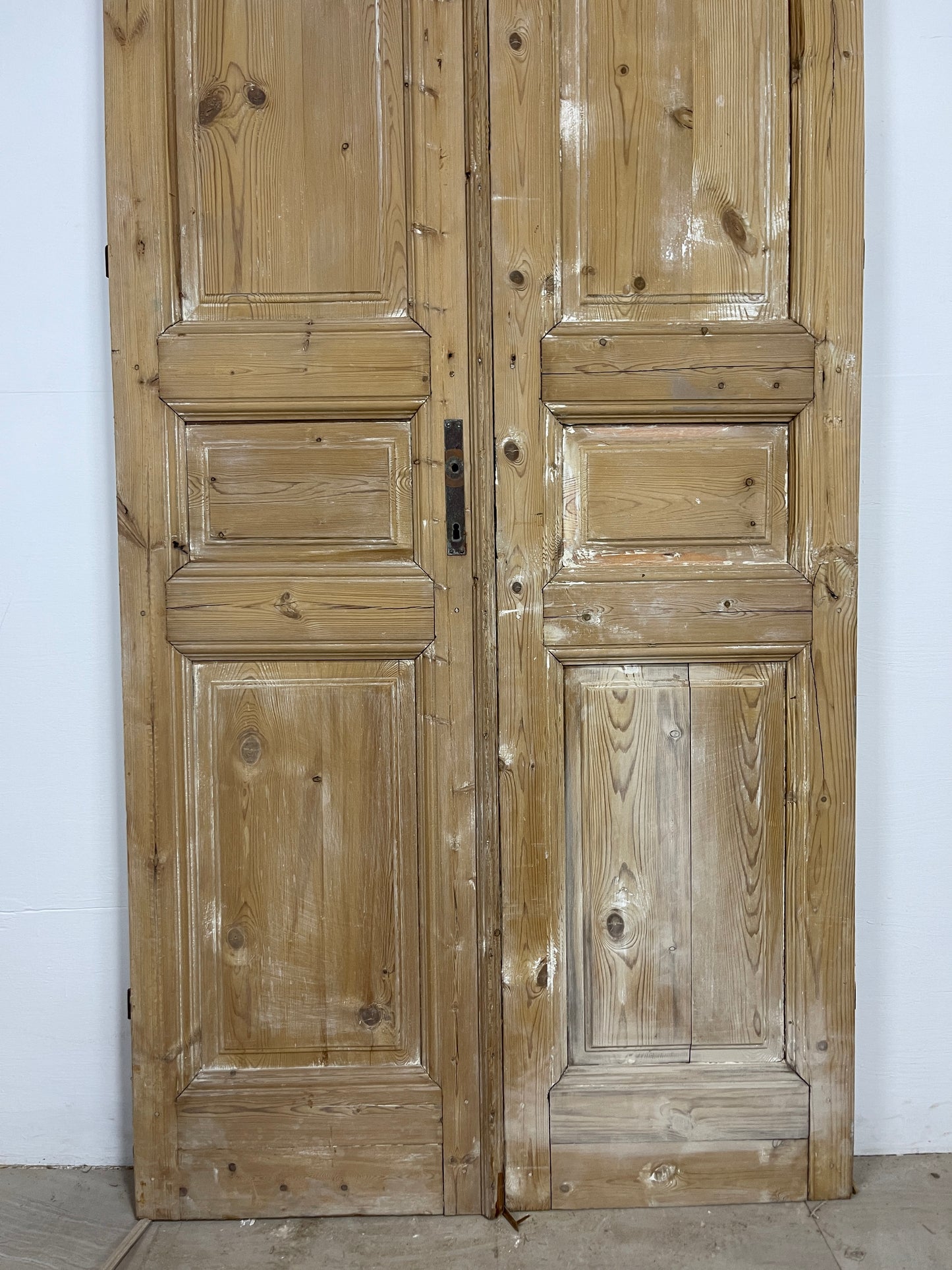 Antique French panel Doors (101.25x41.75) O210