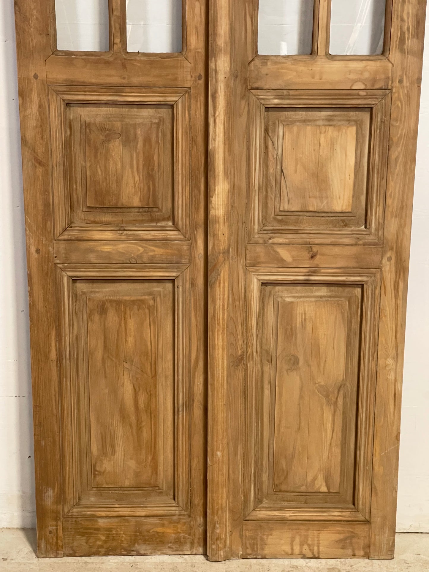 French Panel door with Glass (80x33) J302