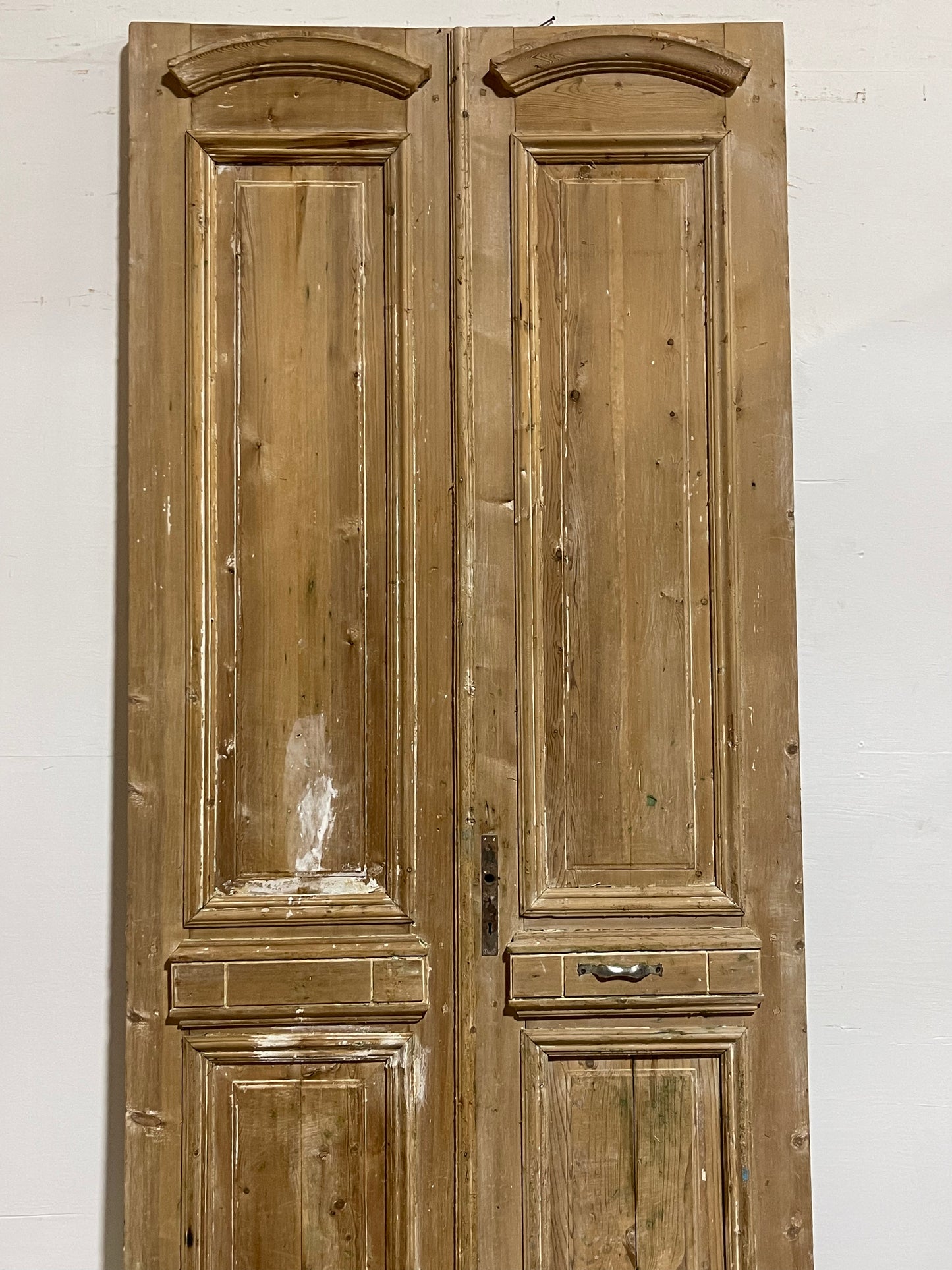 Antique French Panel Doors Carved (97.75x45) J007