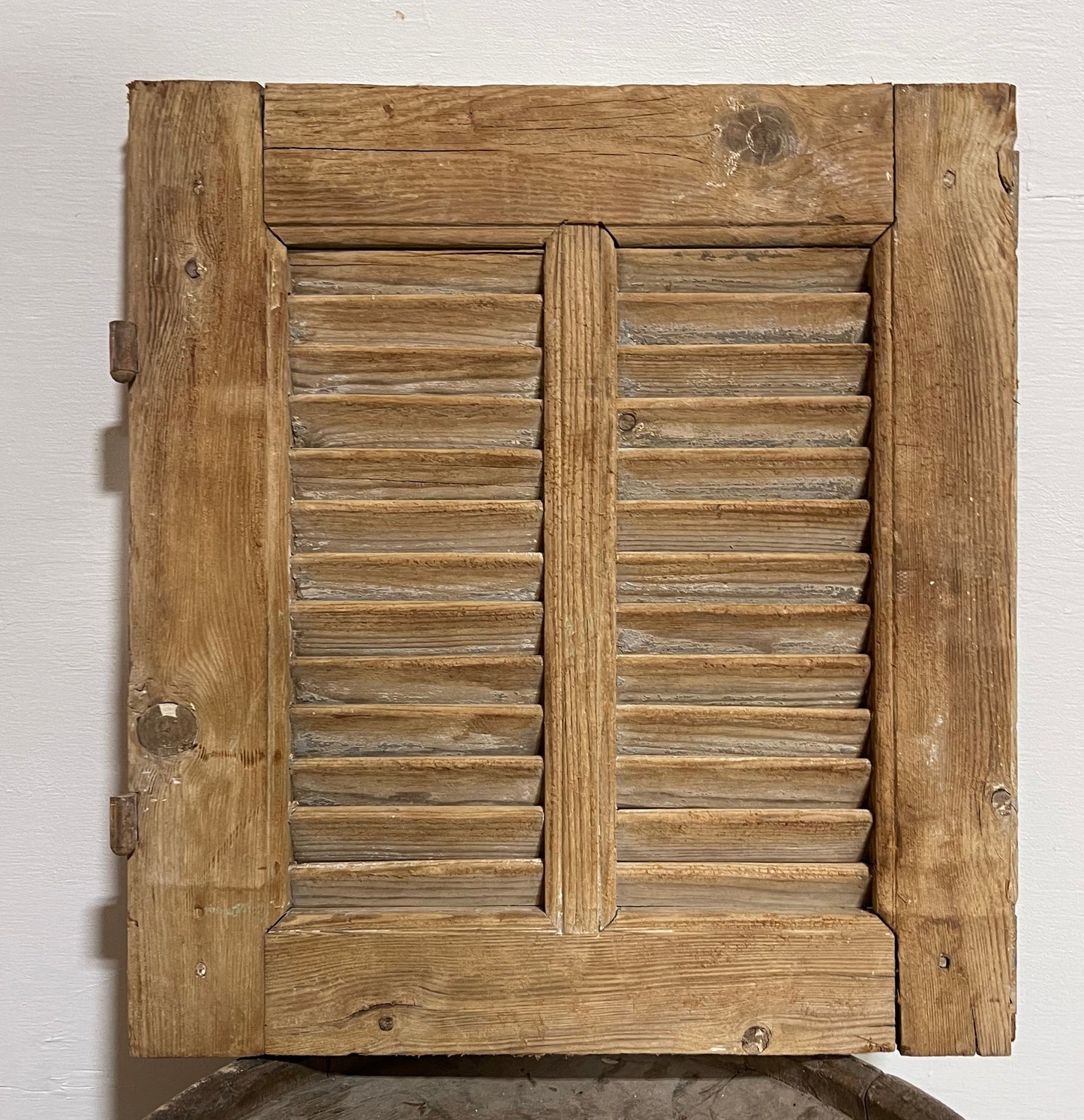 Antique French Shutters (21.75x20.25) J503