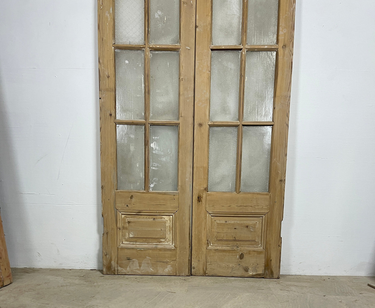 Antique French panel doors with Glass (71 x 43) P3