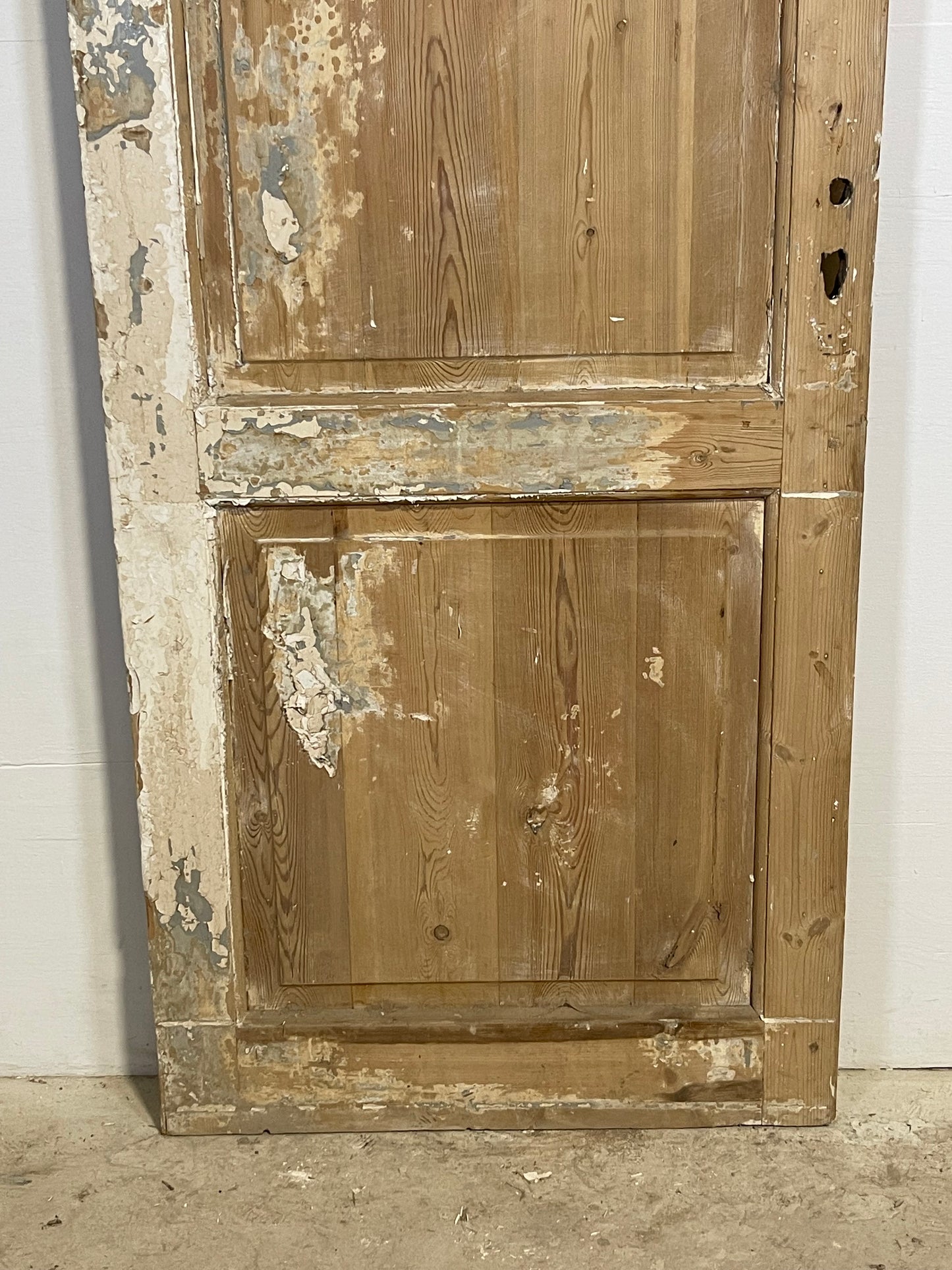 Antique French Panel Door   (82x31.25) L342